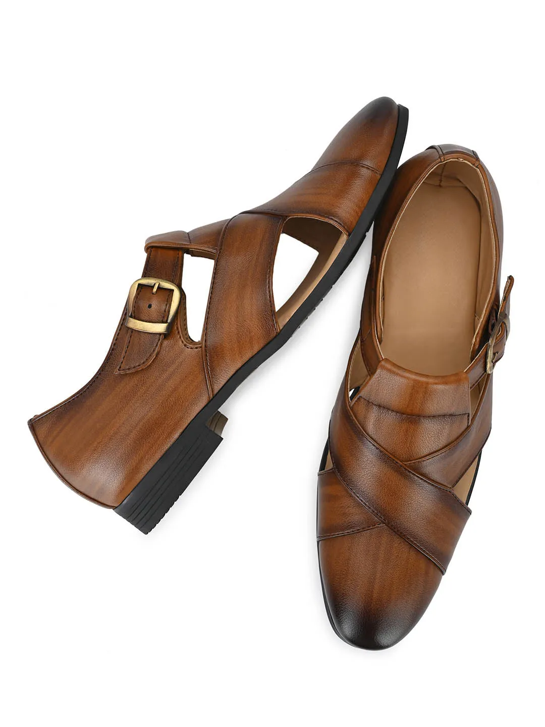 Kriss Tan Sandals Sandals Dress Code