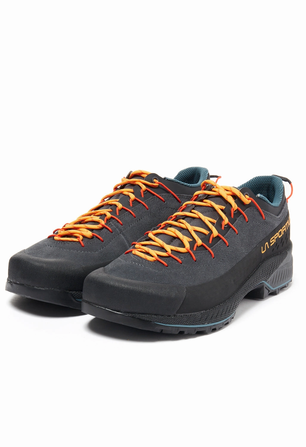Ocun Bullit Climbing Shoes La Sportiva Men's TX4 Evo Shoes - Carbon / Papaya