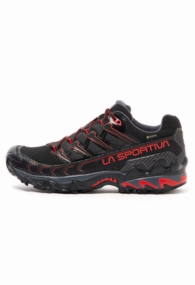 La Sportiva Ultra Raptor II GORE-TEX Men's Shoes - Black/Goji Hiking Shoes With The Best Grip