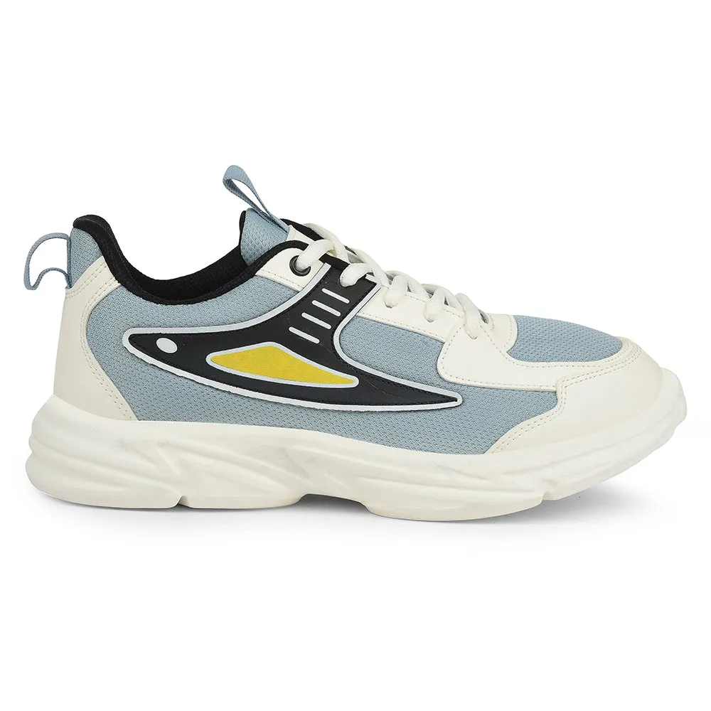 Running Shoes Saucony Leap7x Sky Blue Sports Lacing Running Shoes For Kids CLOUDY-5L By Liberty