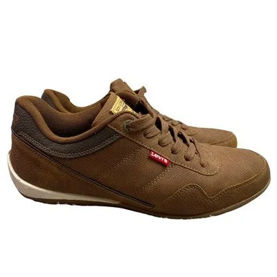 Power Casual Shoes Levi Strauss Shoes Mens 9.5 Brown Casual Comfort Sneakers