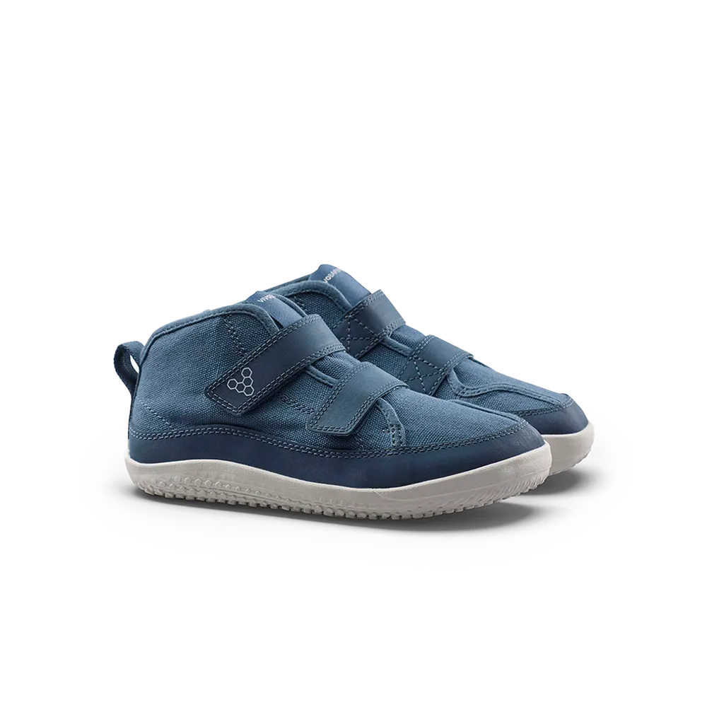 Vivobarefoot Gobi Utility Kids Midnight Hiking Shoes Italy