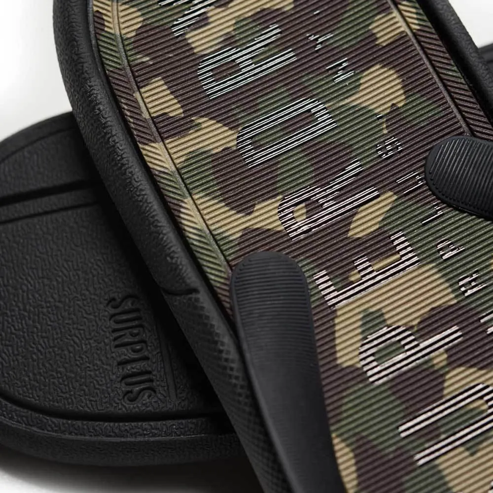 Superdry Surplus Goods Flip-Flops - Classic Camo / Black MF3004SQF2 Choose Juicy Flip Flops