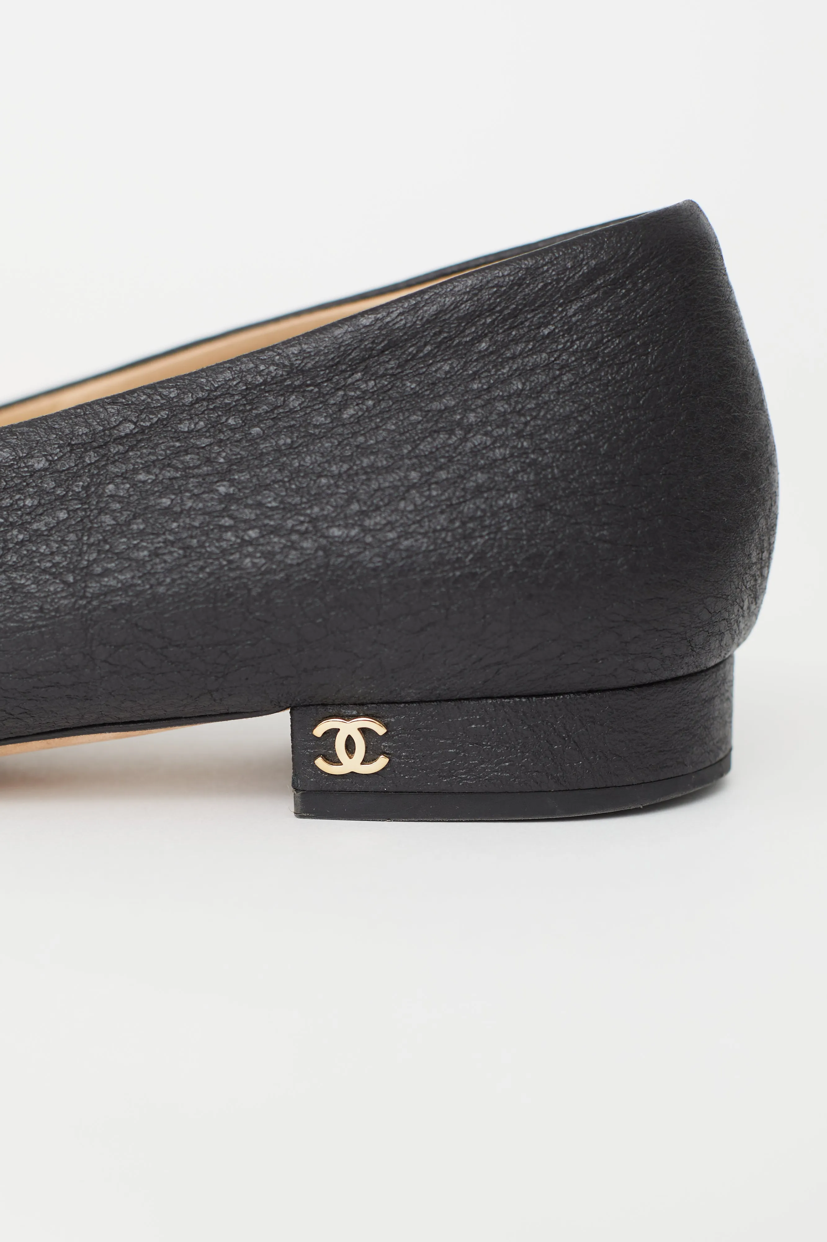 Leather Ballet Flat Good Shoes For Squatting