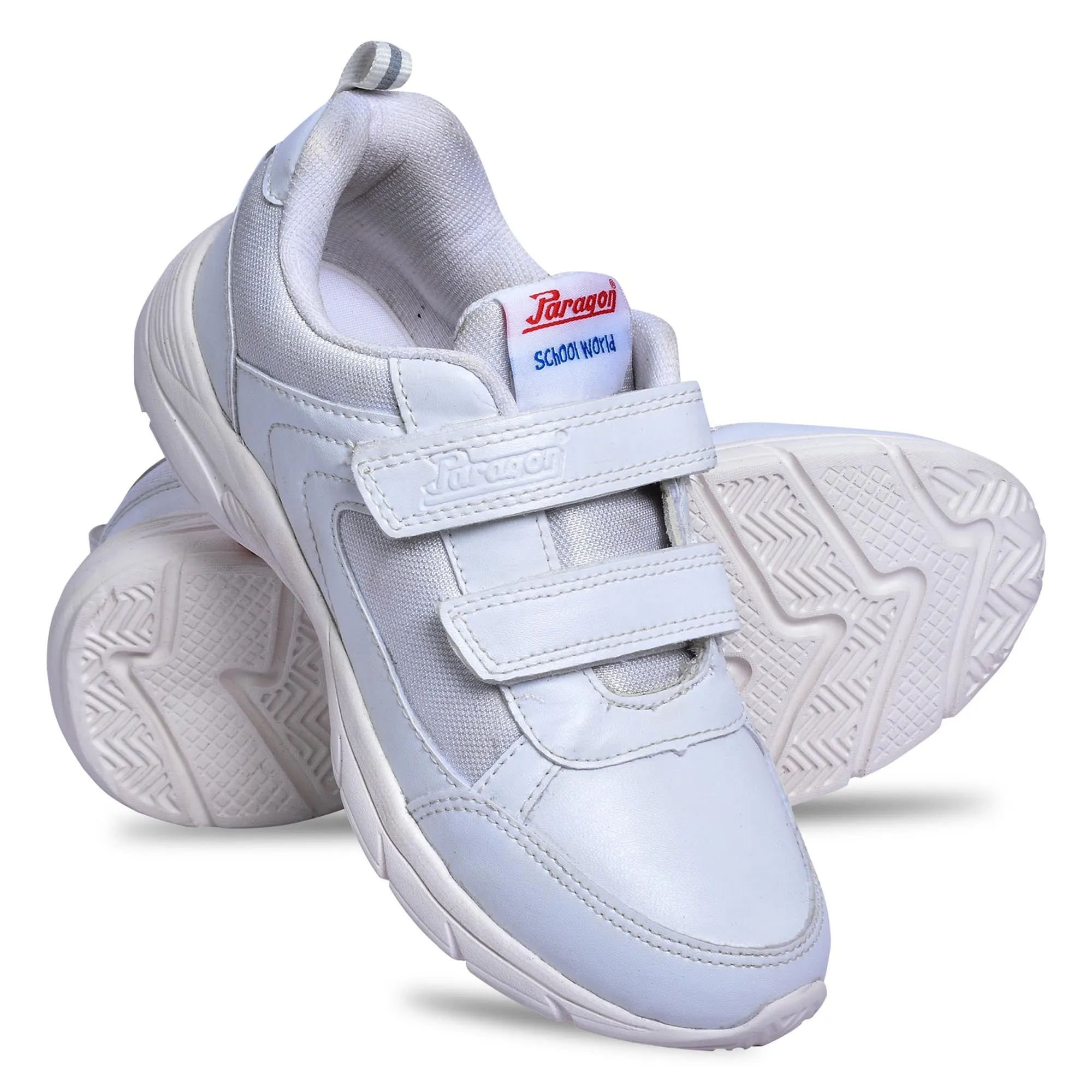 Theory Skate Shoes Paragon FBK0774K Kids Boys Girls School Shoes Comfortable Cushioned Soles | Durable | Daily & Occasion wear White