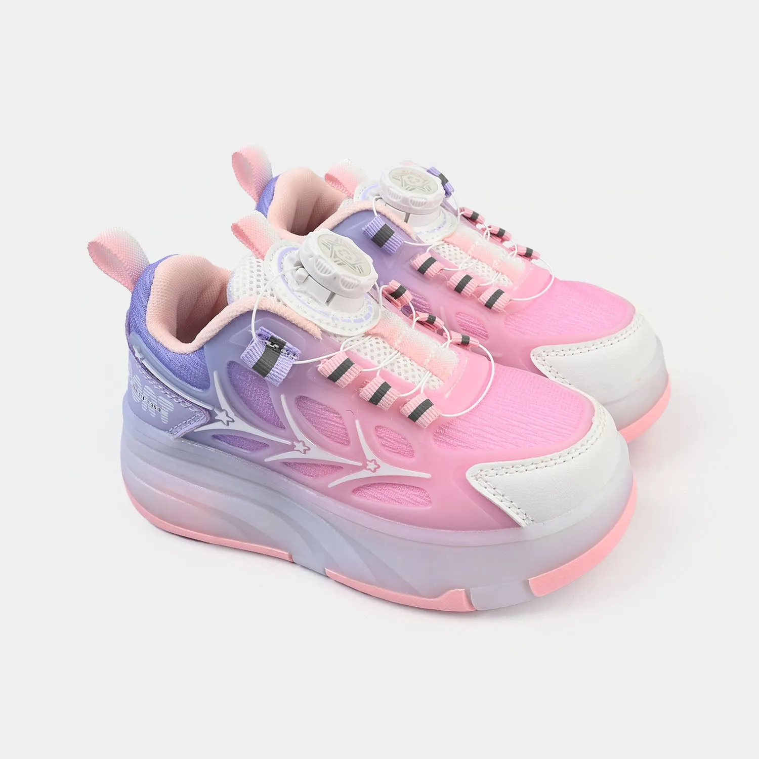 Circa Skate Shoes Girls Roller Skate Walking Shoes With Four-wheel & Multi Lights