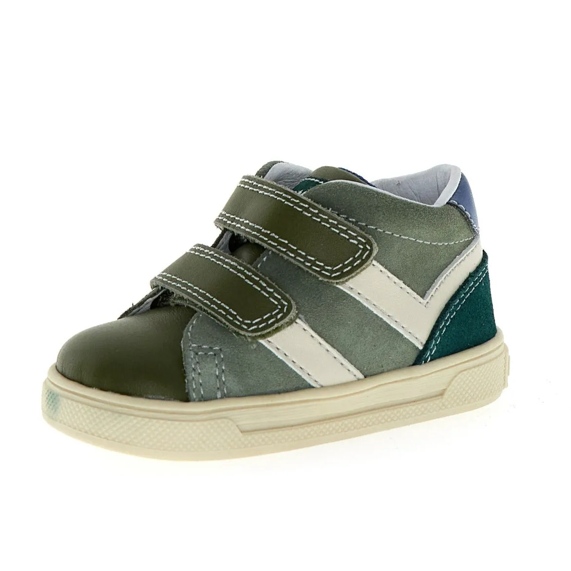 Busenitz Skate Shoes Falcotto Boy's and Girl's Stripi Vl Casual Shoes, Militare/Olive/Milk
