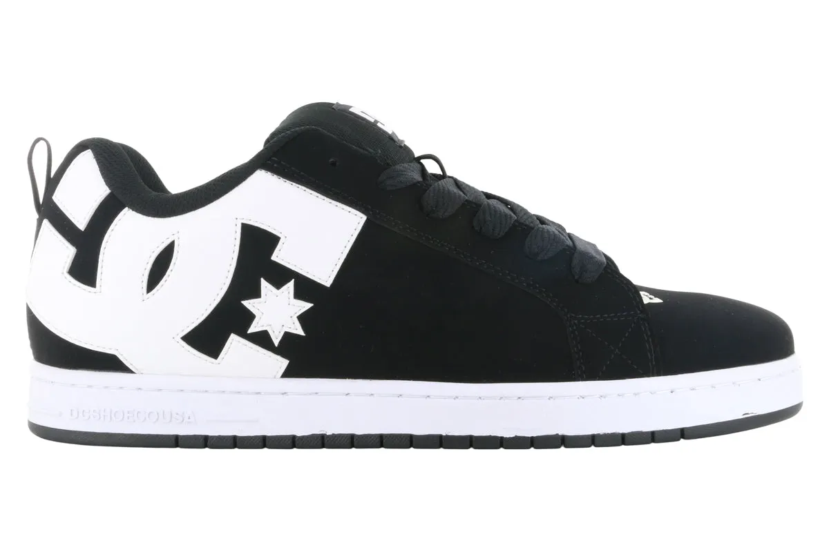 Retrovulc Mid Skate Shoe DC Court Graffik Shoes Black