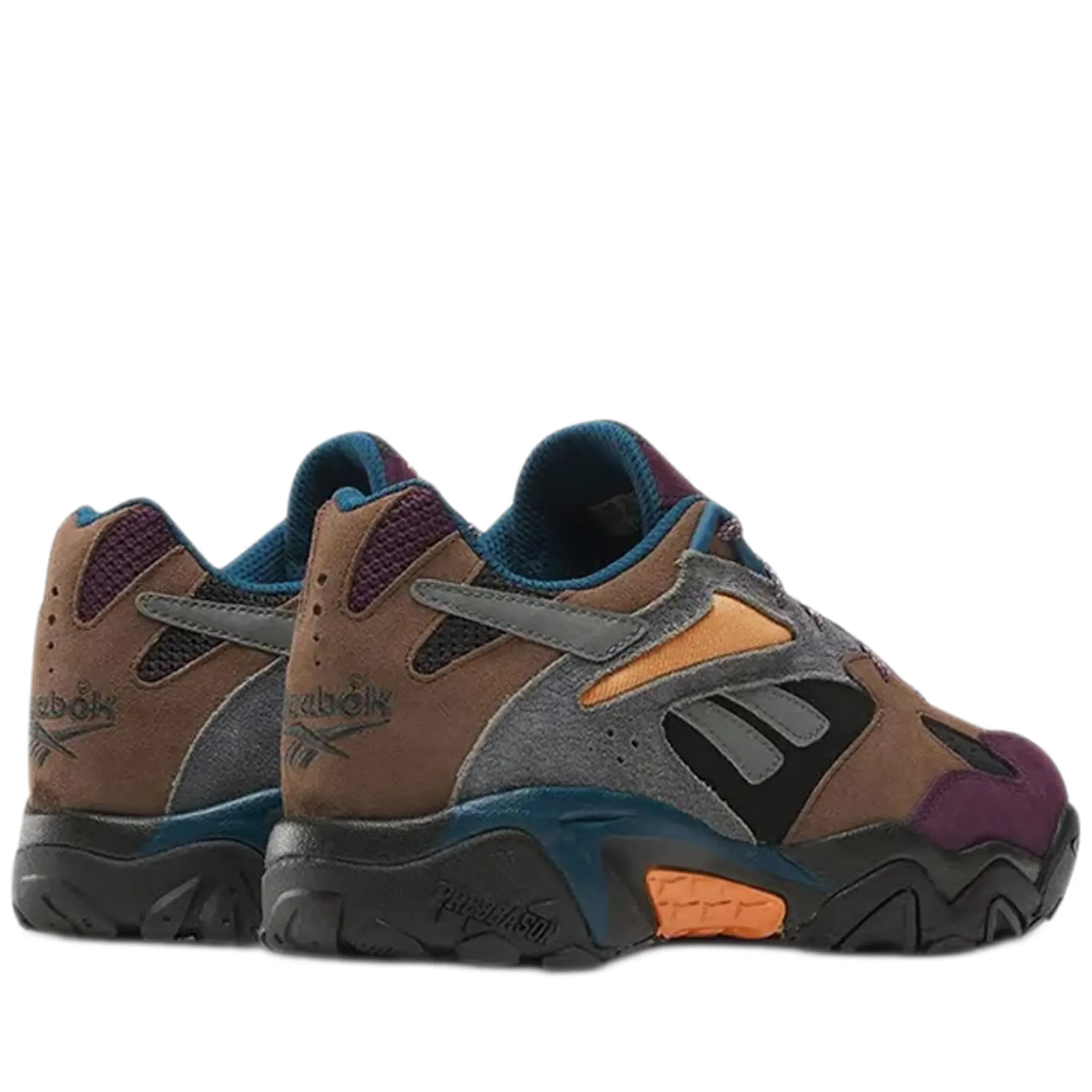 Grade School Reebok Preseason 94 Shoes - Utility Brown/ Night Black Water Sneakers
