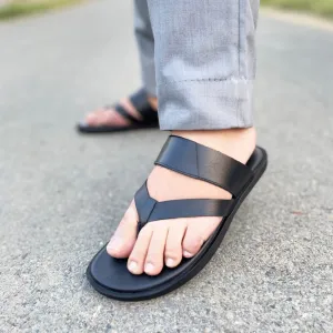 Funny Christmas Slippers LS Pure Leather Handmade PediPure Chappal LS-152