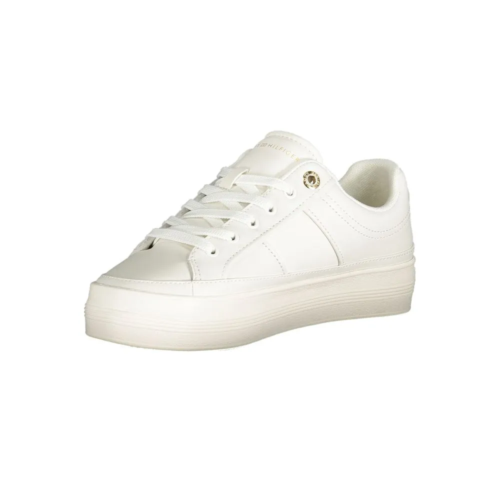 Tommy Hilfiger White Polyethylene Women Sneaker Nike Air Force One Sneakers