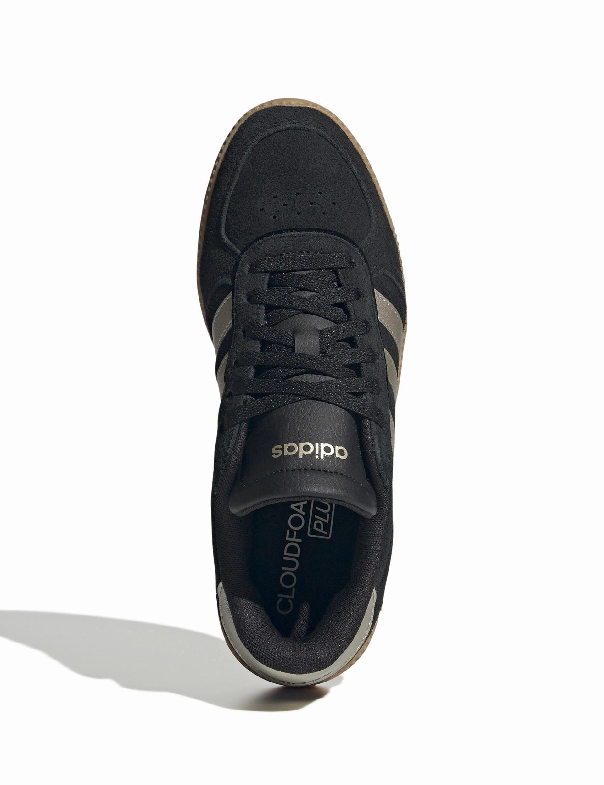 Breaknet Sleek Shoes - Core Black/Cyber Metallic/Gum 3 Adidas Shoes Sleek