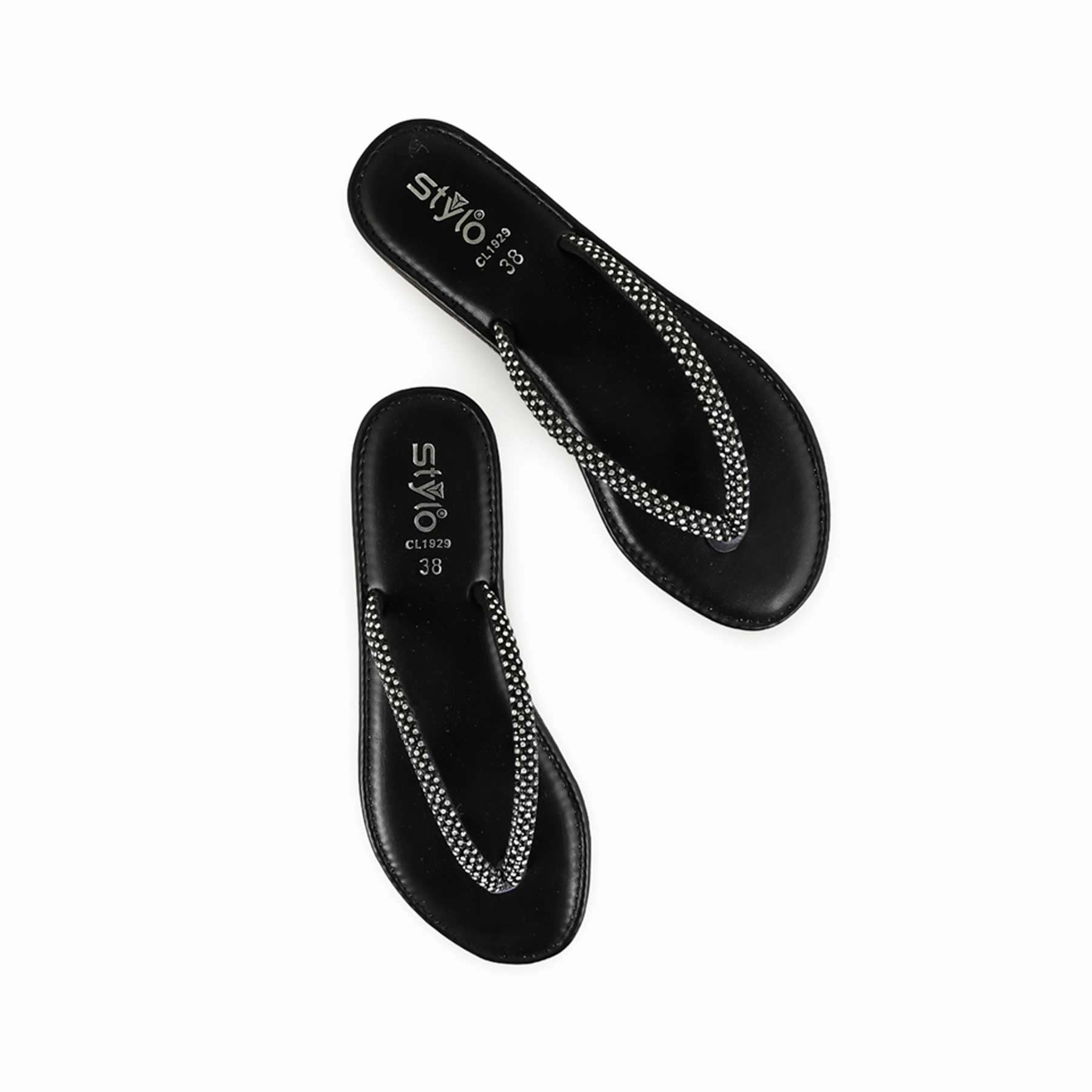 Originals Campus Oos Casual Shoes Black Casual Women Chappal CL1929