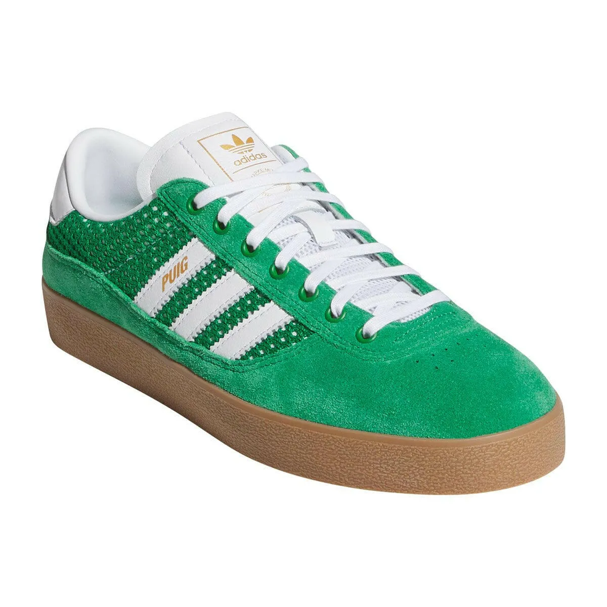 Adidas - Puig Indoor Shoes Green/White/Gum Adidas Dropset 3 Trainer Shoes