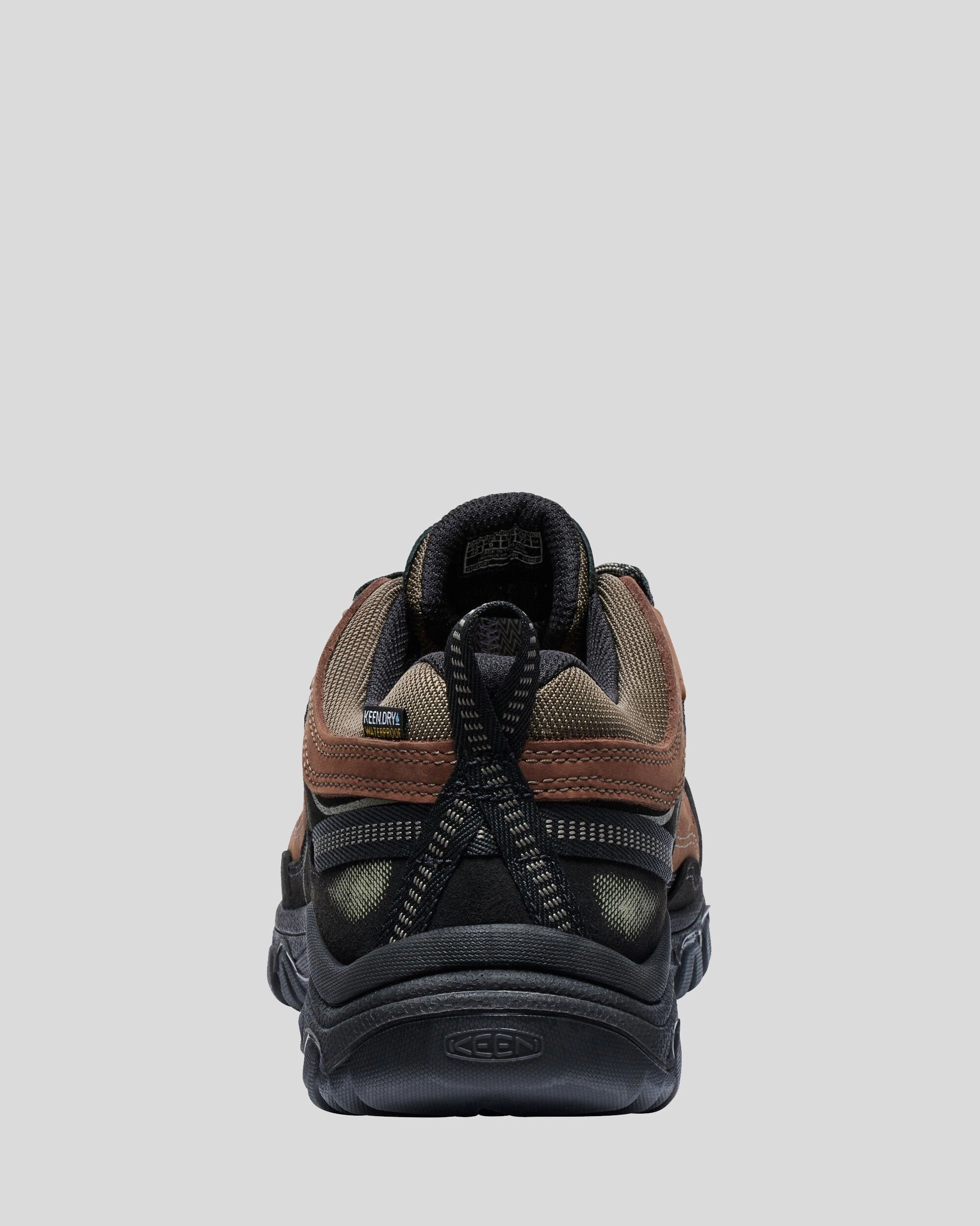 Of Hiking Shoes Men's Keen Targhee IV Waterproof Hiking Shoes - Bison/Brindle