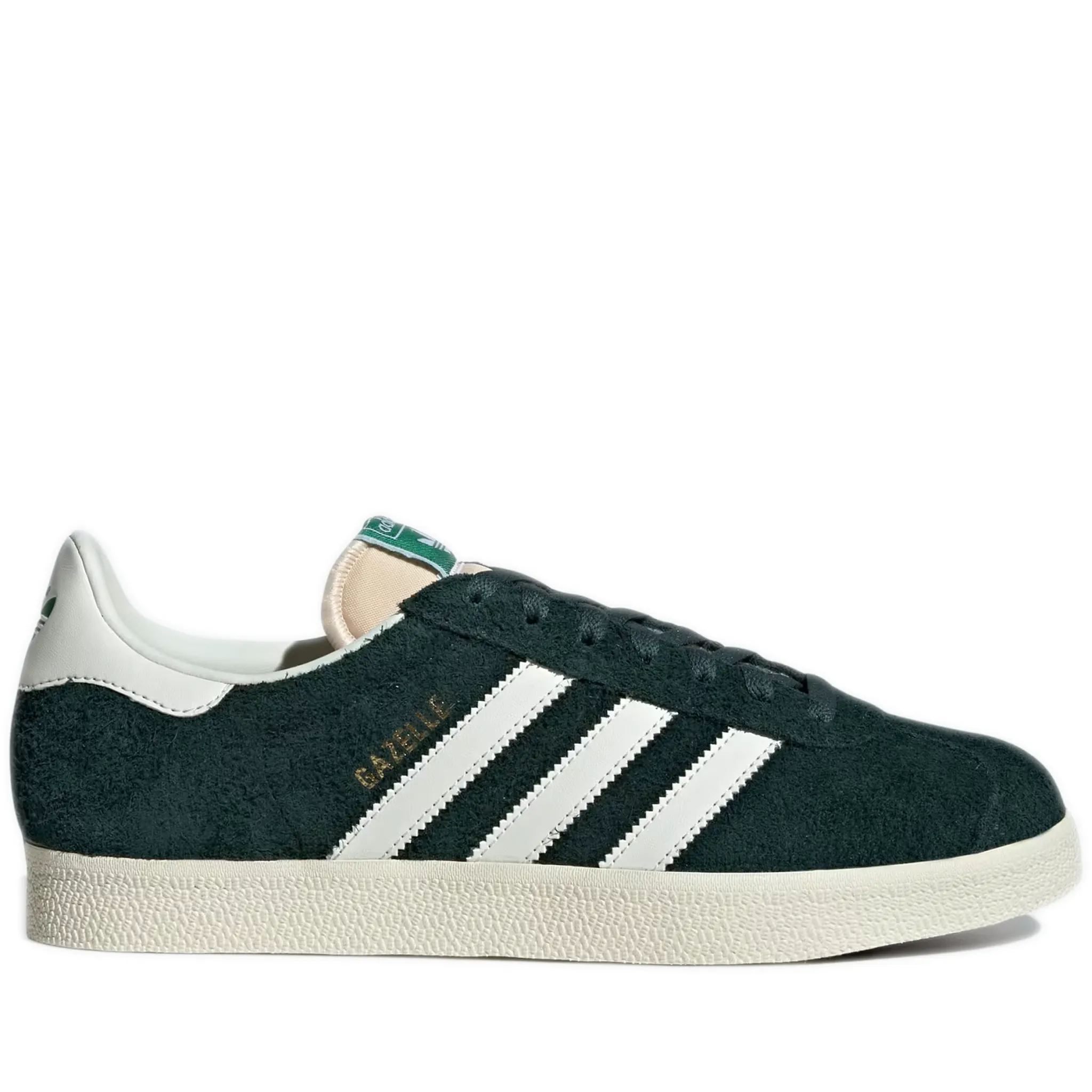 Men's Adidas Gazelle Shoes - Mineral Green / Off White / Cream White Adidas Shoes For Kids