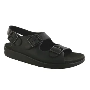 Flat Shoe Molding Men's Bravo Heel Strap Sandal Black Bear