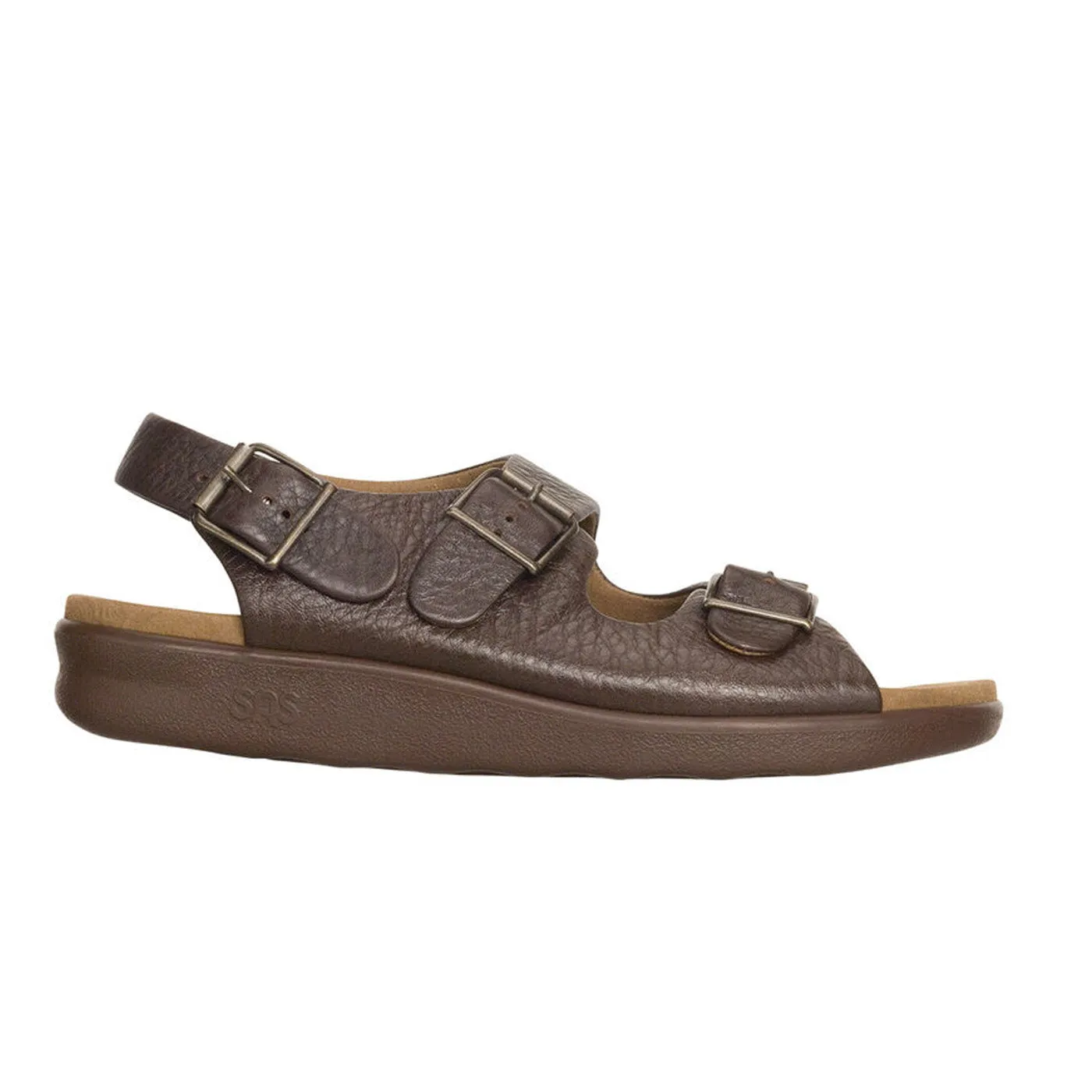 Men's Bravo Heel Strap Sandal Brown