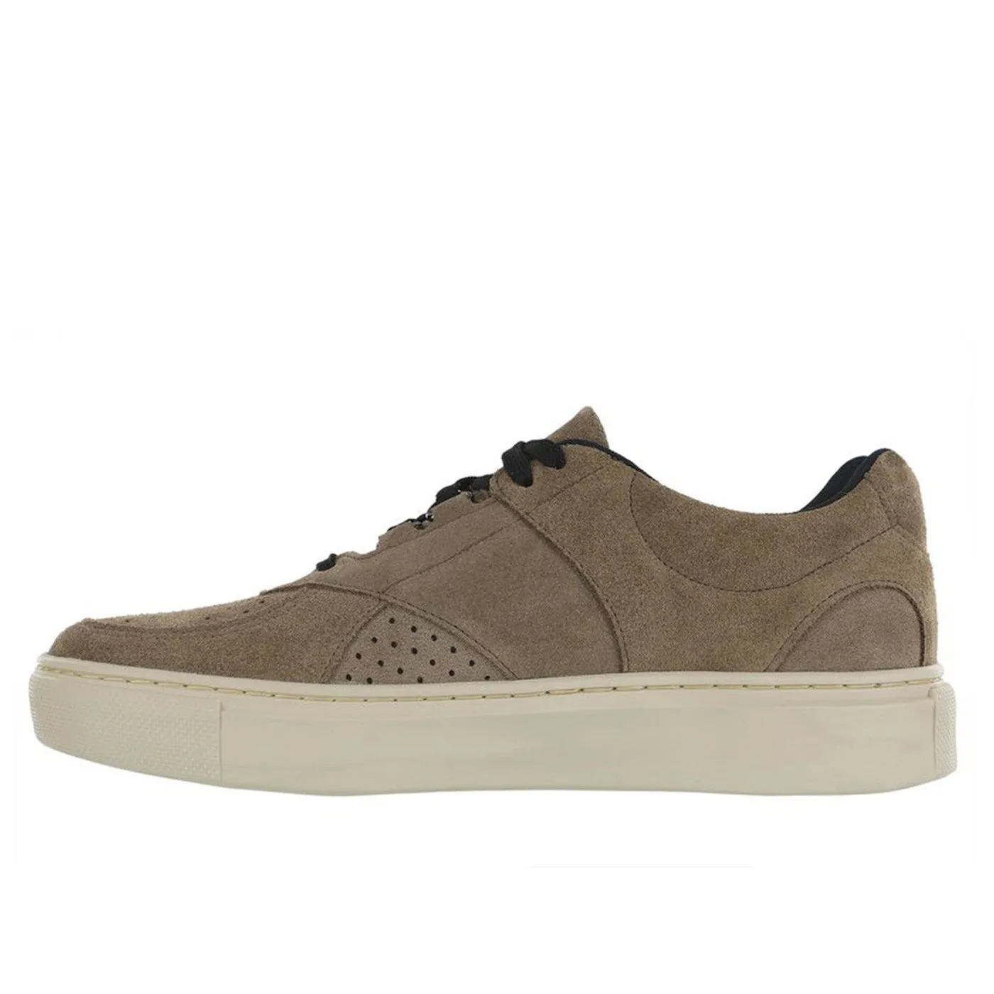 Men's High Street Lace Up Sneaker Black Ash