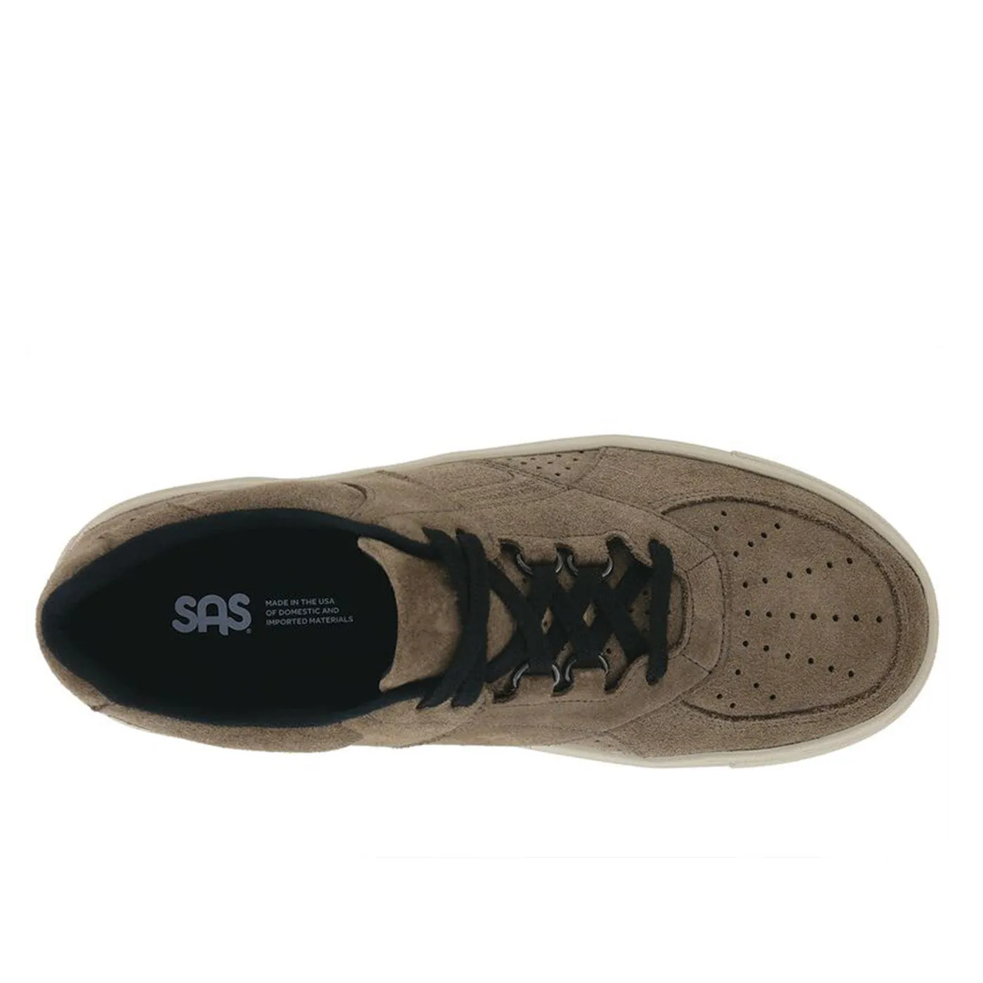 Men's High Street Lace Up Sneaker Black Ash