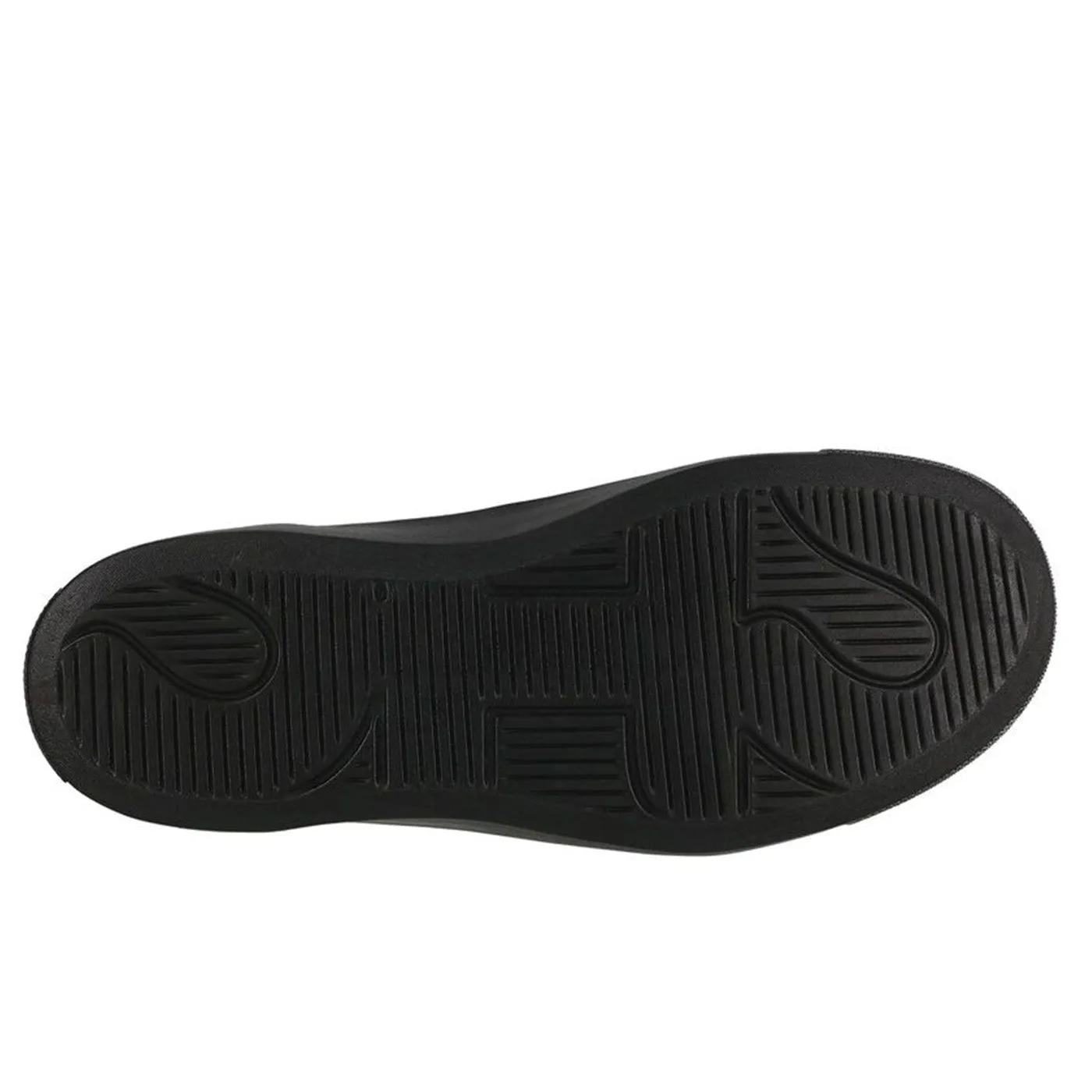 Men's High Street Lace Up Sneaker Matte Black