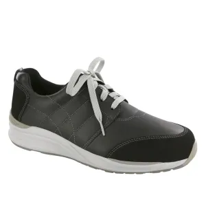 Mary Jane Flats Shoes Men's Venture Lace Up Sneaker Black