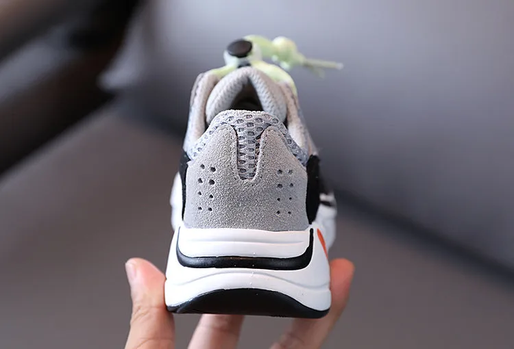 MOF Kids shoes street fashion sneakers lace-up toddler little big kids casual sports walking trainers boys girls Best Hiking Shoes Malaysia