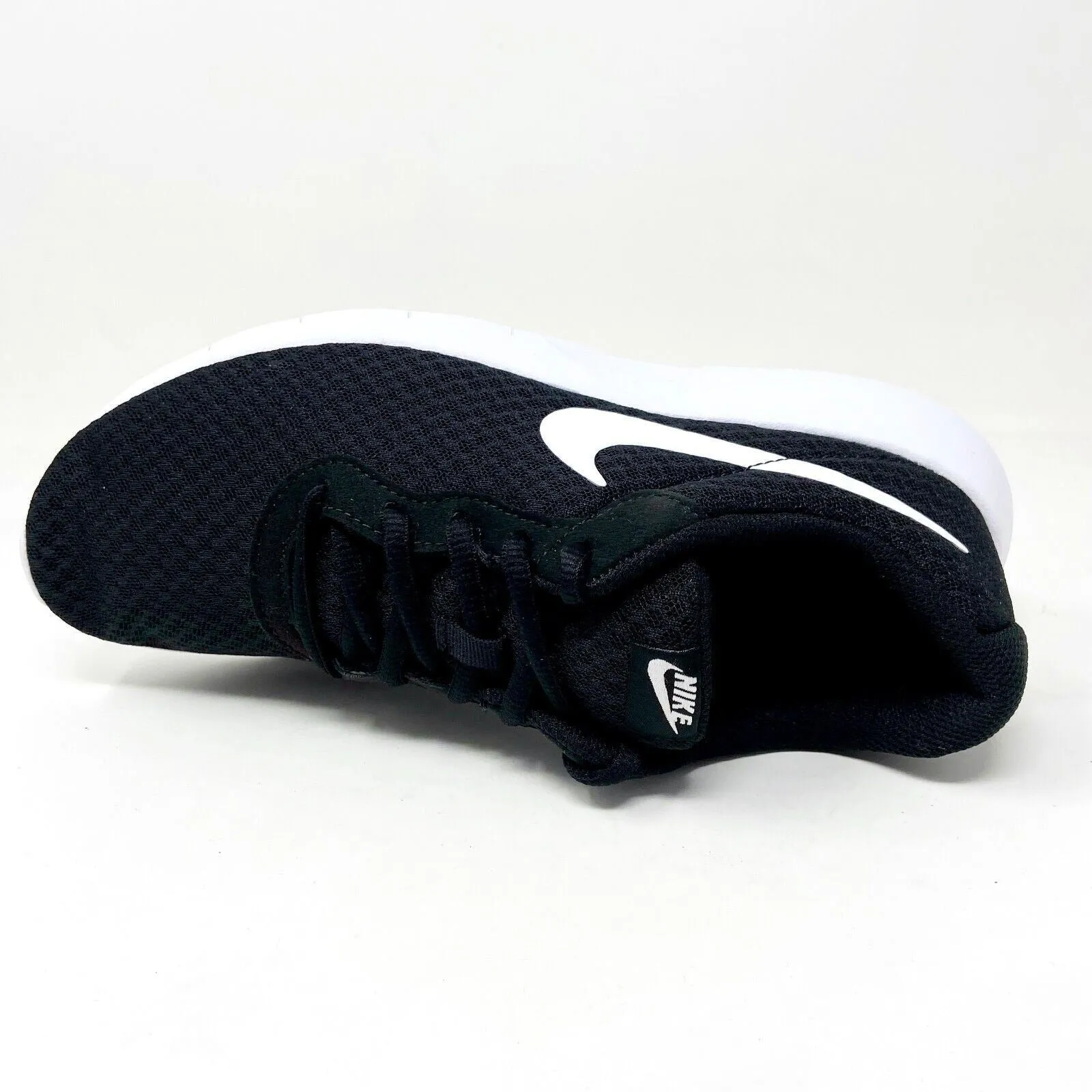 Nike Tanjun Black White GS Grade School Kids Running Shoes 818381 011 Asics Running Shoes Kinsei
