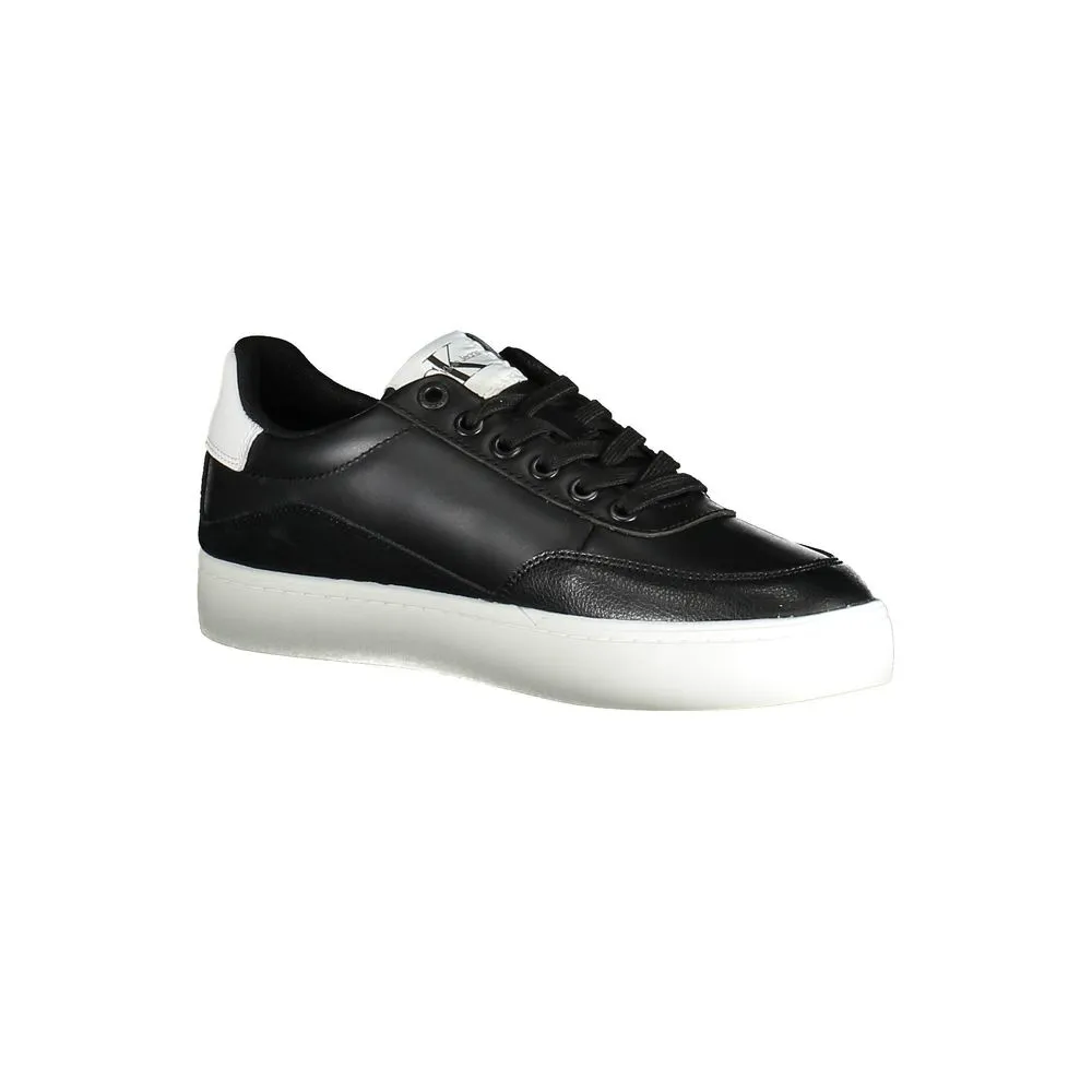 Sole Protector Sneakers Calvin Klein Black Leather Women Sneaker
