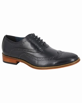 Classic Casual Shoes Goor Mens 5 Eyelet Brogue Oxford Shoes