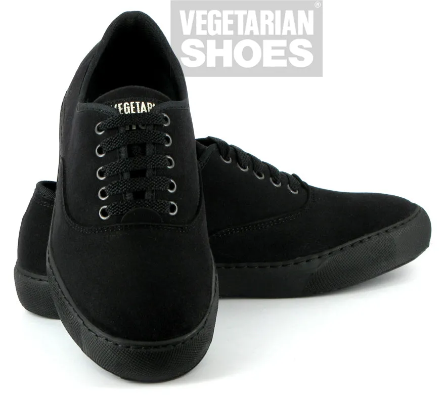 Kennedy Sneaker in Black from Vegetarian Shoes Wide Width Skate