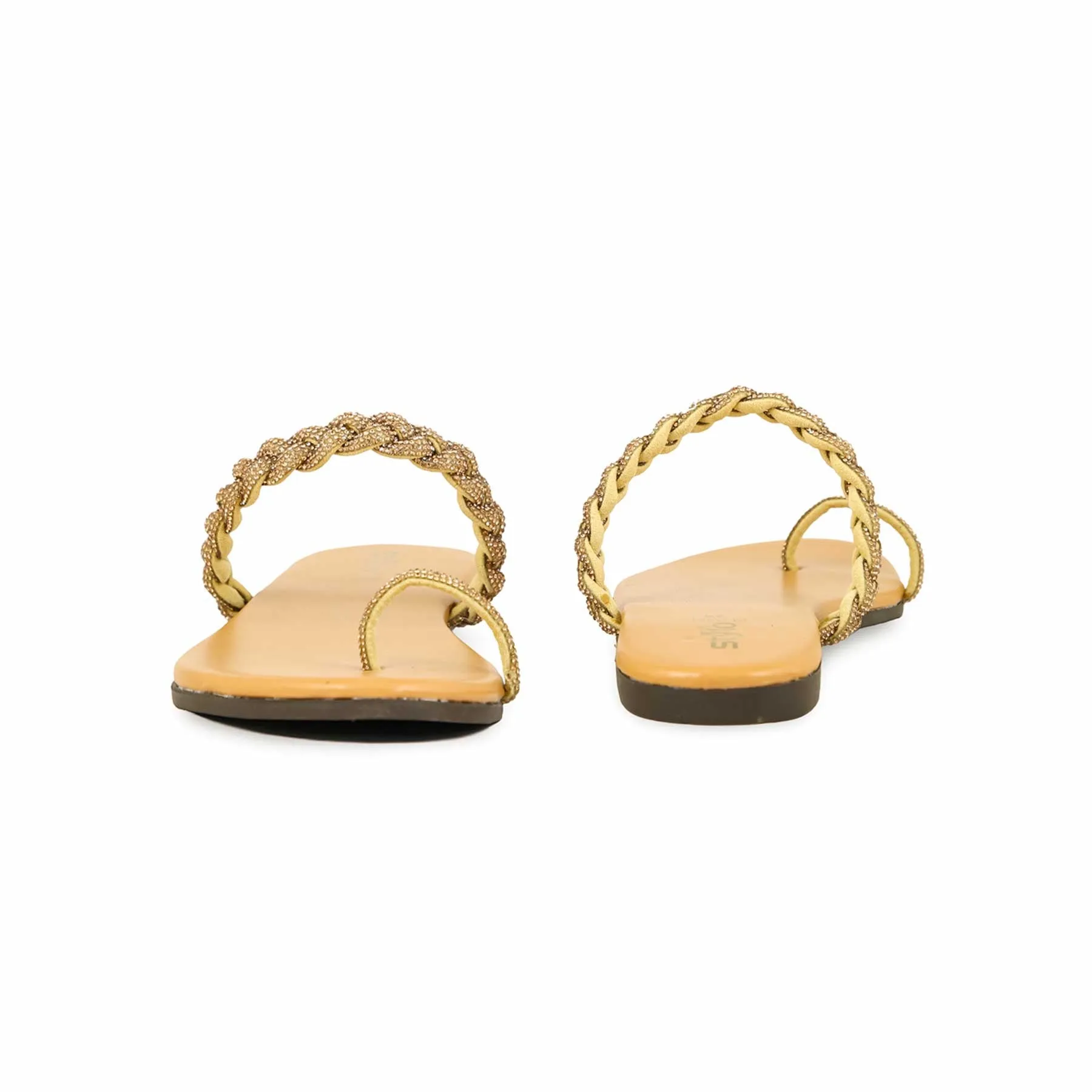 Mustard Casual Women Chappal CL1921 Retro Flat Shoes
