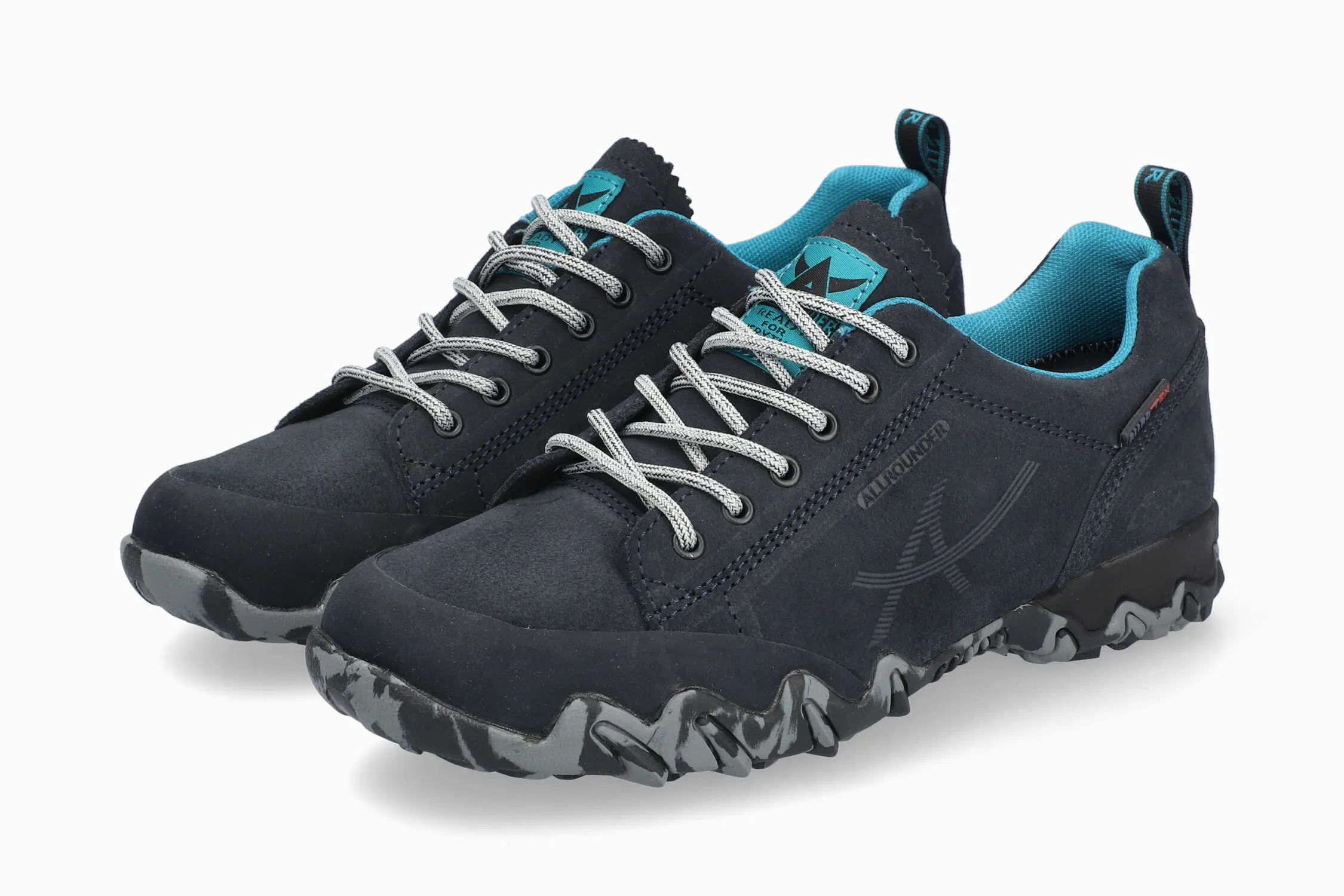 Waterproof Ballerina Shoes Nasan-Tex - Navy