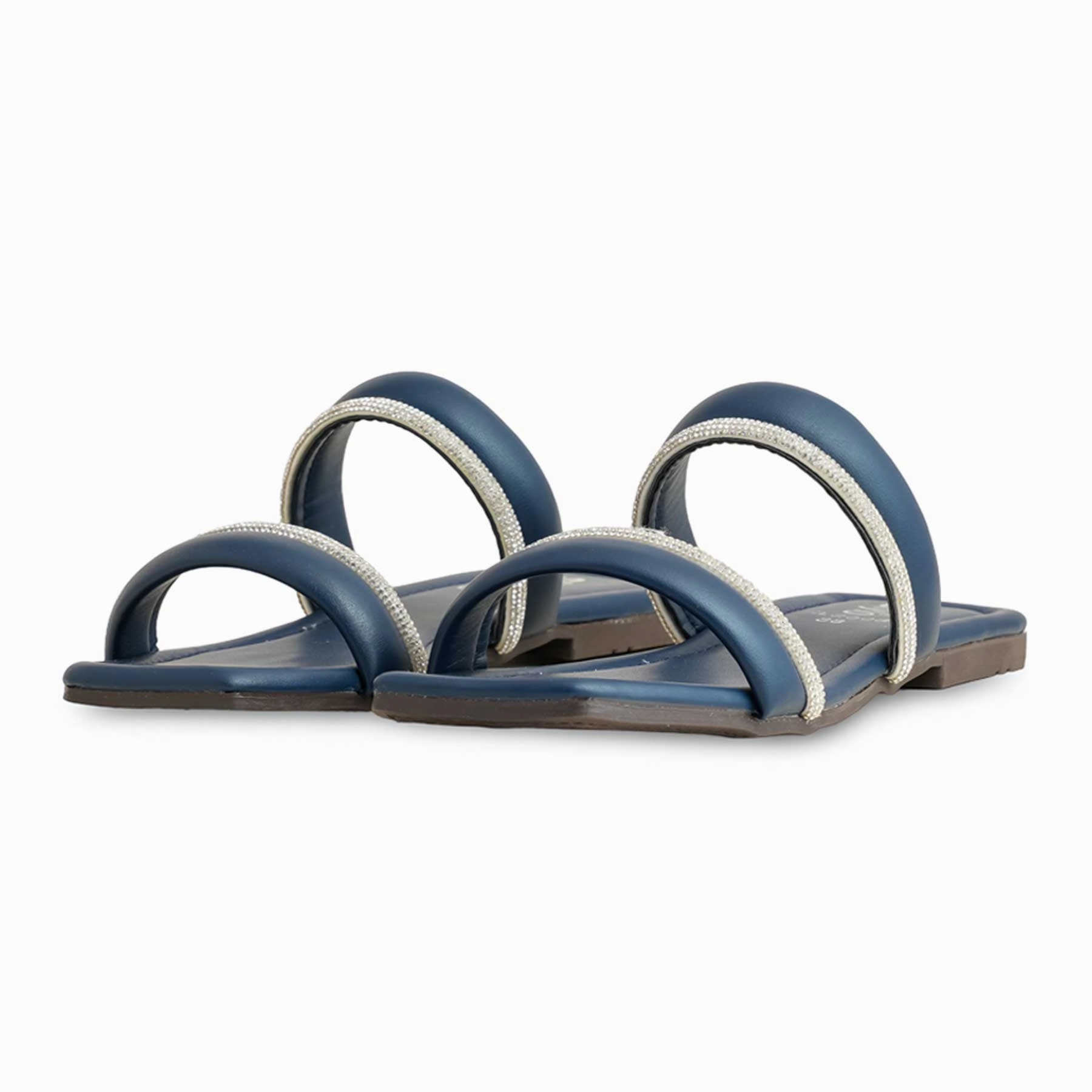 White Dress Casual Shoes Navy Casual Women Slipper CL2008