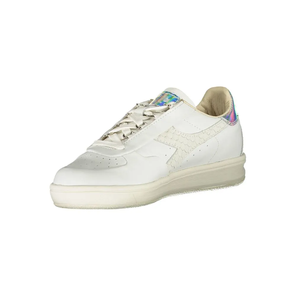Best Office Sneakers Diadora White Fabric Sneaker