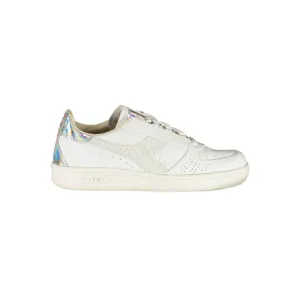 Diadora White Fabric Sneaker Ice Box Sneakers