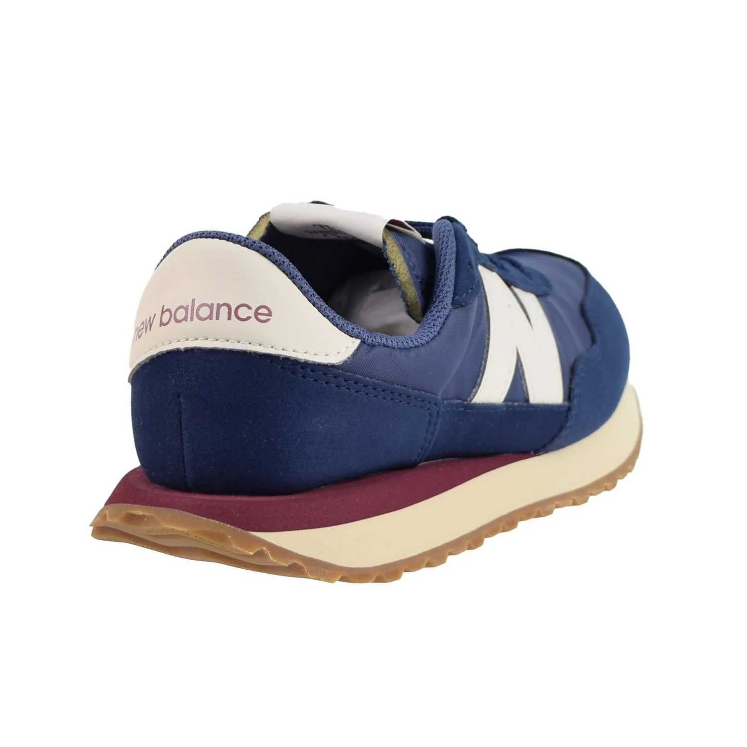 Lightweight Running Shoes New Balance 237 Big Kids' Shoes Blue-Dark Red-Cream