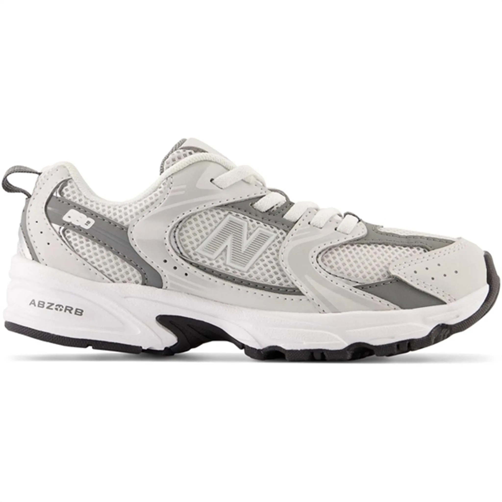 Ladies In Sneakers New Balance 530 Kids Bungee Lace Pre Grey Matter