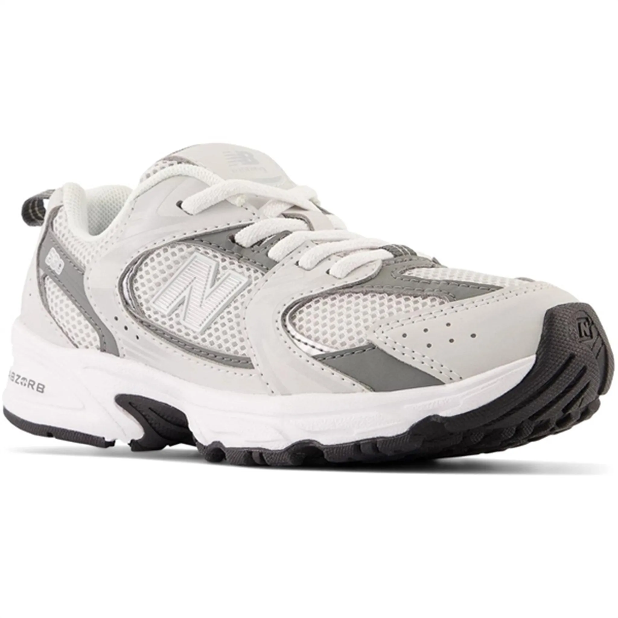 New Balance 530 Kids Bungee Lace Pre Grey Matter Silver Sneakers Locations By Zip Codes