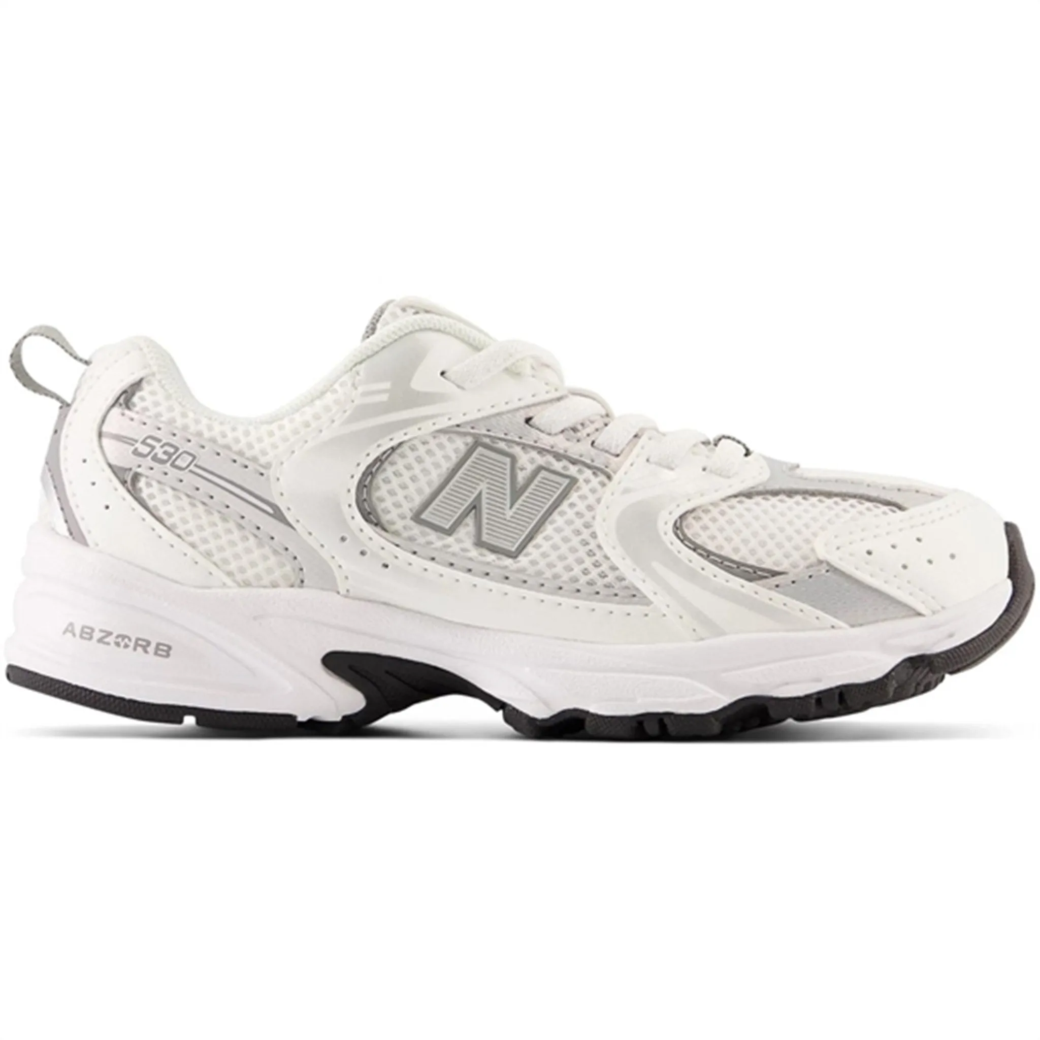 New Balance 530 Kids Bungee Lace Pre White Sneakers Wu Tang