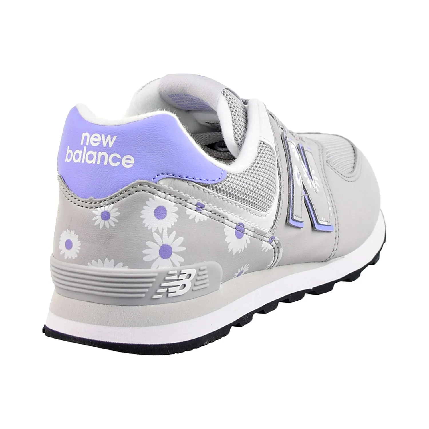 4dfwd Running Shoes New Balance 574 Big Kids' Shoes Grey-Purple