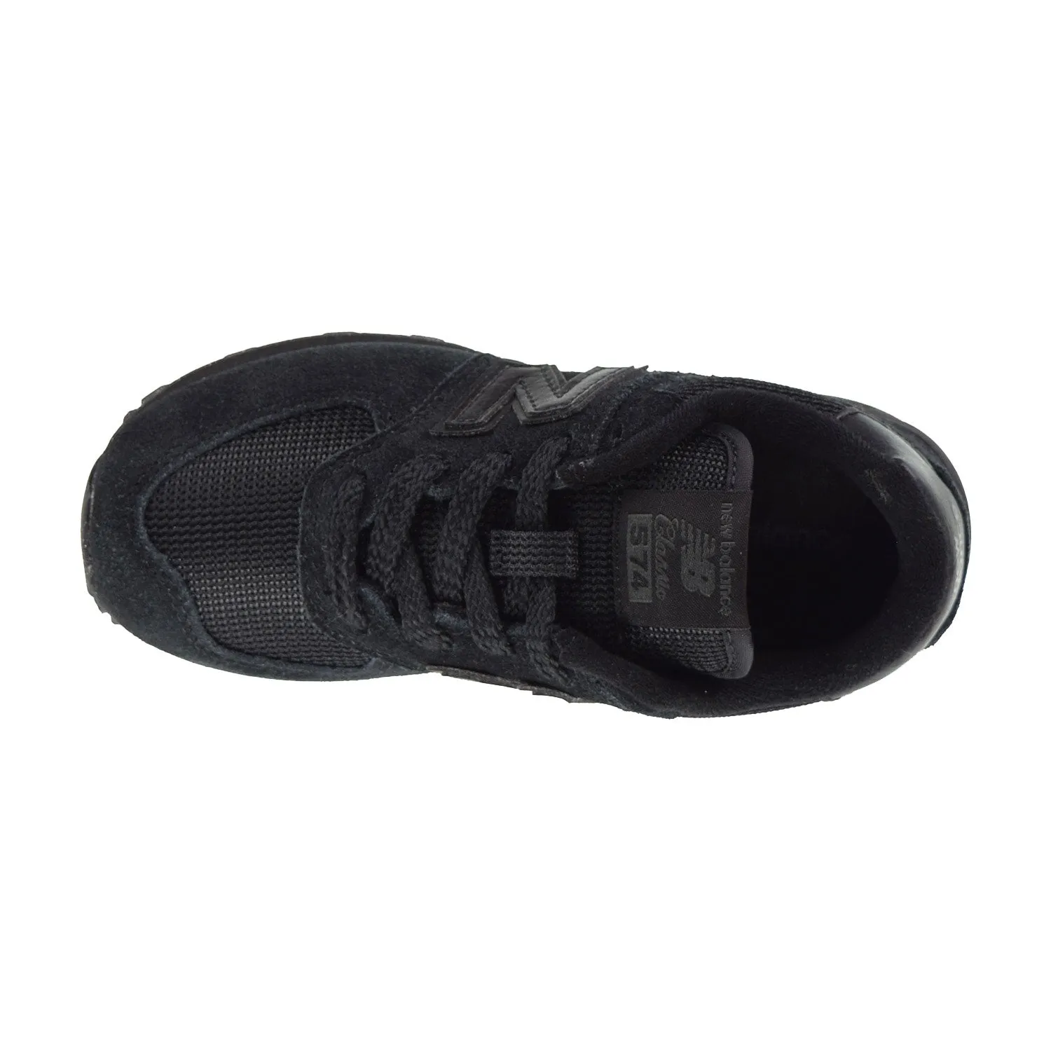 New Balance 574 Core Little Kids' Shoes Black Soccer Running Shoes