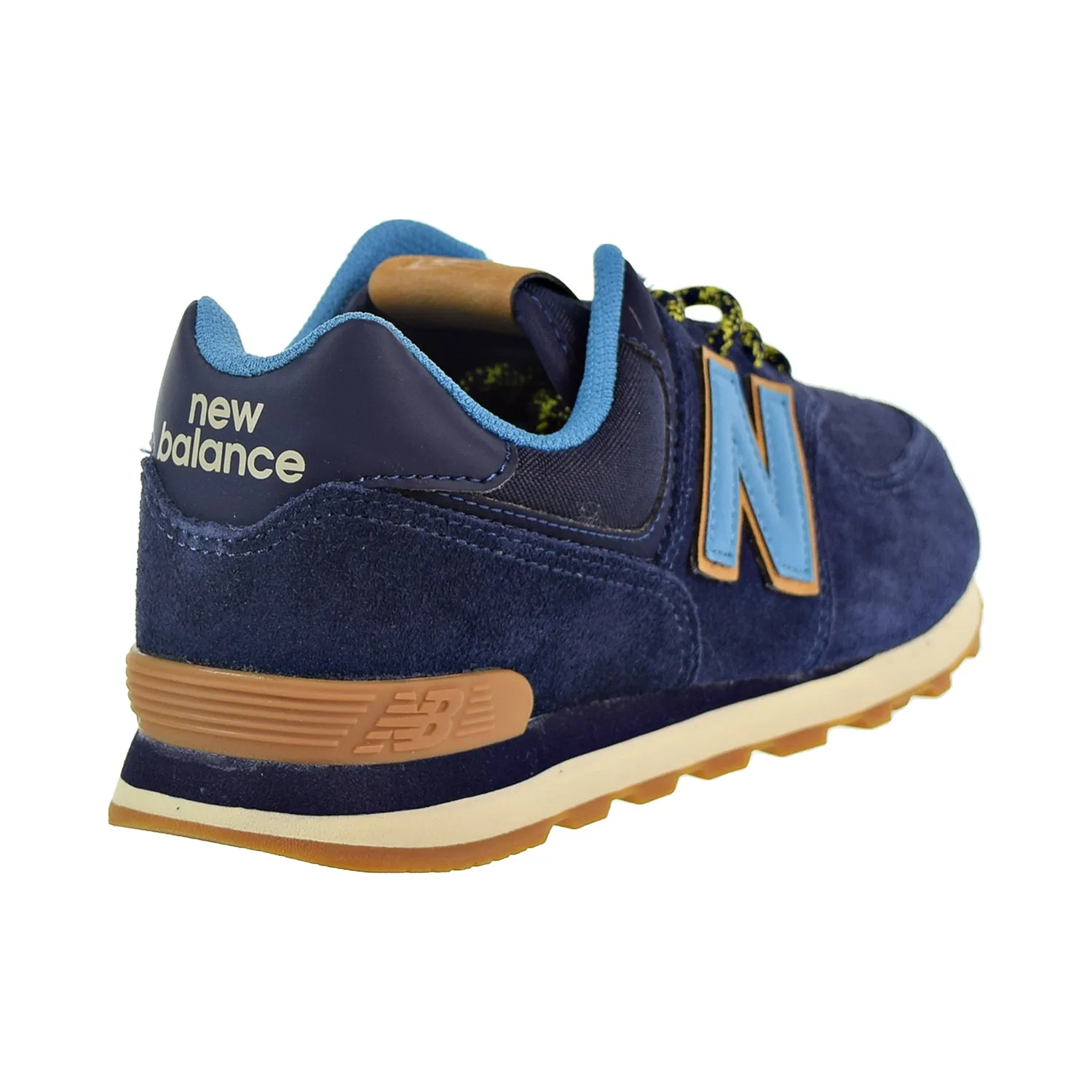 Running Shoe Selector New Balance 574 Suede Big kids' Shoes Pigment/Cadet