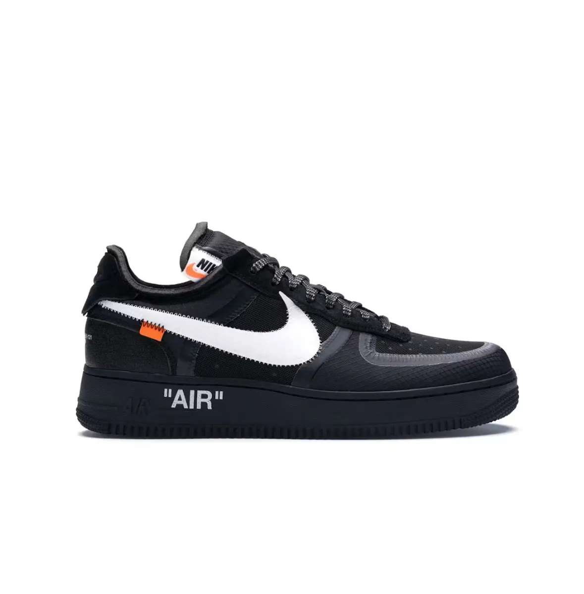 Nike Air Force 1 Low Off-White Black White Shoes Sale Asics