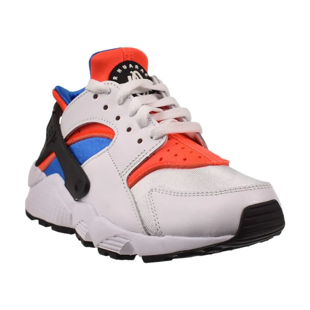 Asic Wrestling Shoes Nike Air Huarache Women's Shoes White-Crimson-Blue dv2220-100