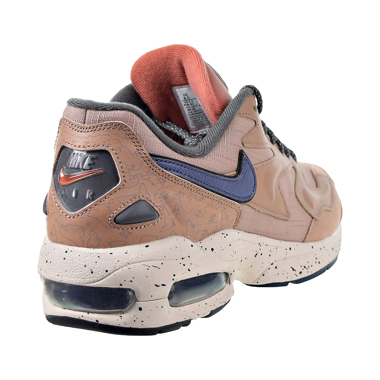 Nike Air Max 2 Light LX Men's Shoes Desert Dust-Dusty Peach-Sanded Purple Asics Plated Running Shoes
