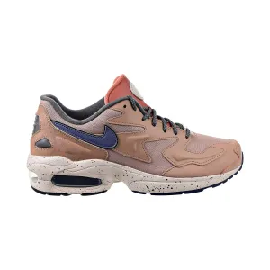 Asics Wrestling Shoes 2016 Nike Air Max 2 Light LX Men's Shoes Desert Dust-Dusty Peach-Sanded Purple