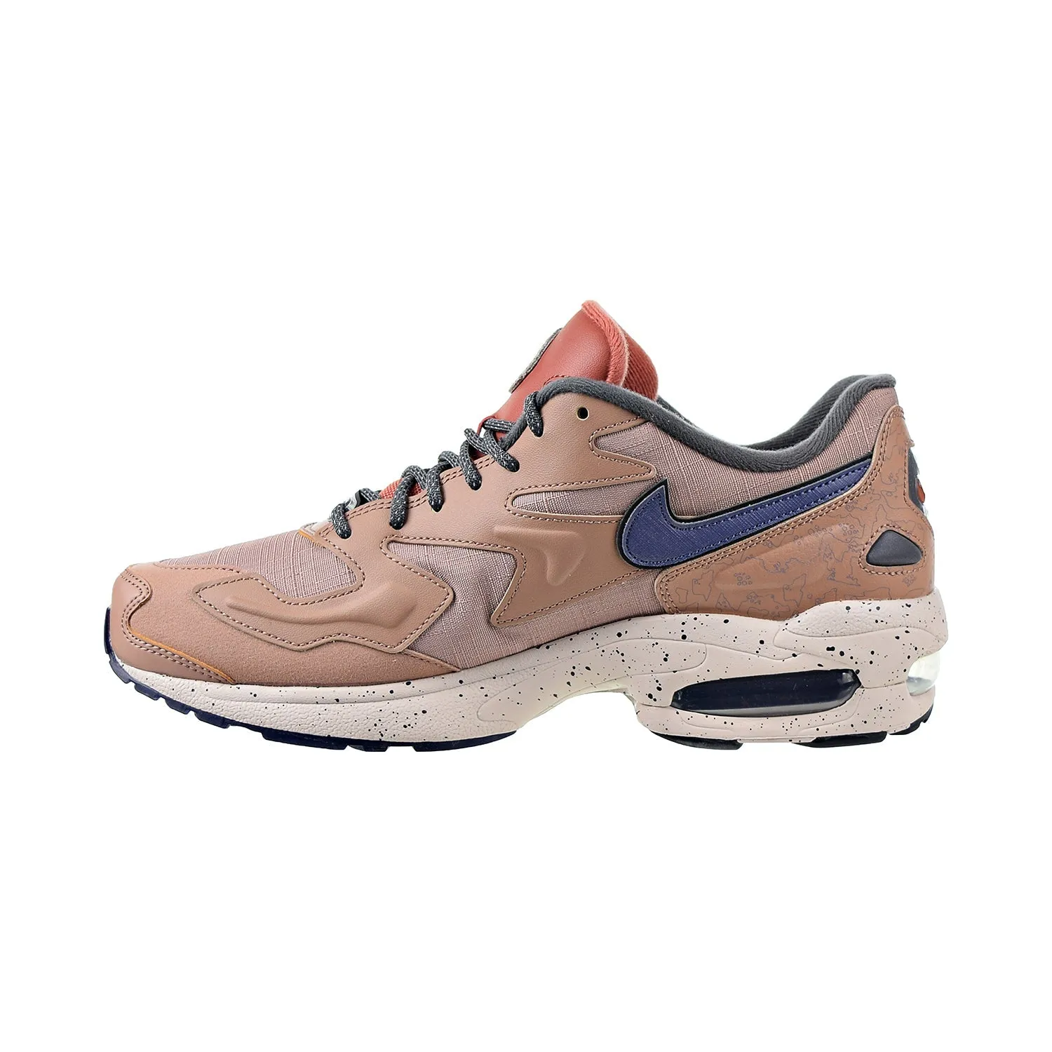 Nike Air Max 2 Light LX Men's Shoes Desert Dust-Dusty Peach-Sanded Purple Asics Volleyball Shoes Japan