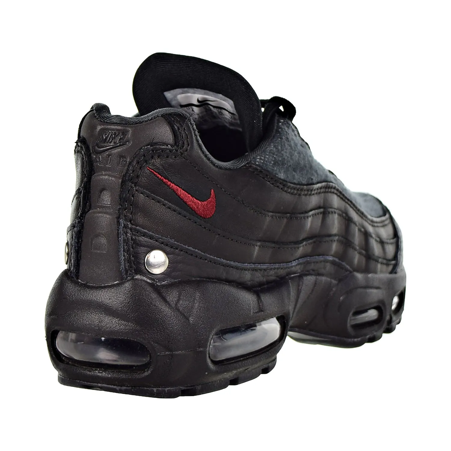 Nike Air Max 95 NRG "Jacket Pack" Men's Shoes Black-Team Red Asics Tennis Vs Pickleball Shoes