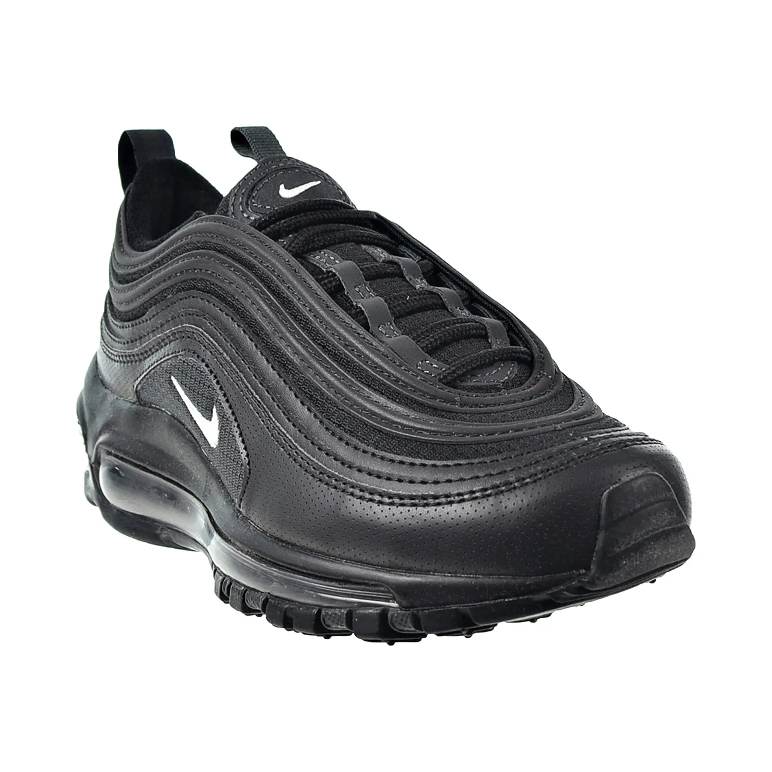 Difference Between Tennis Shoes And Running Shoes Nike Air Max 97 Big Kids' Shoes Black-Anthracite-White